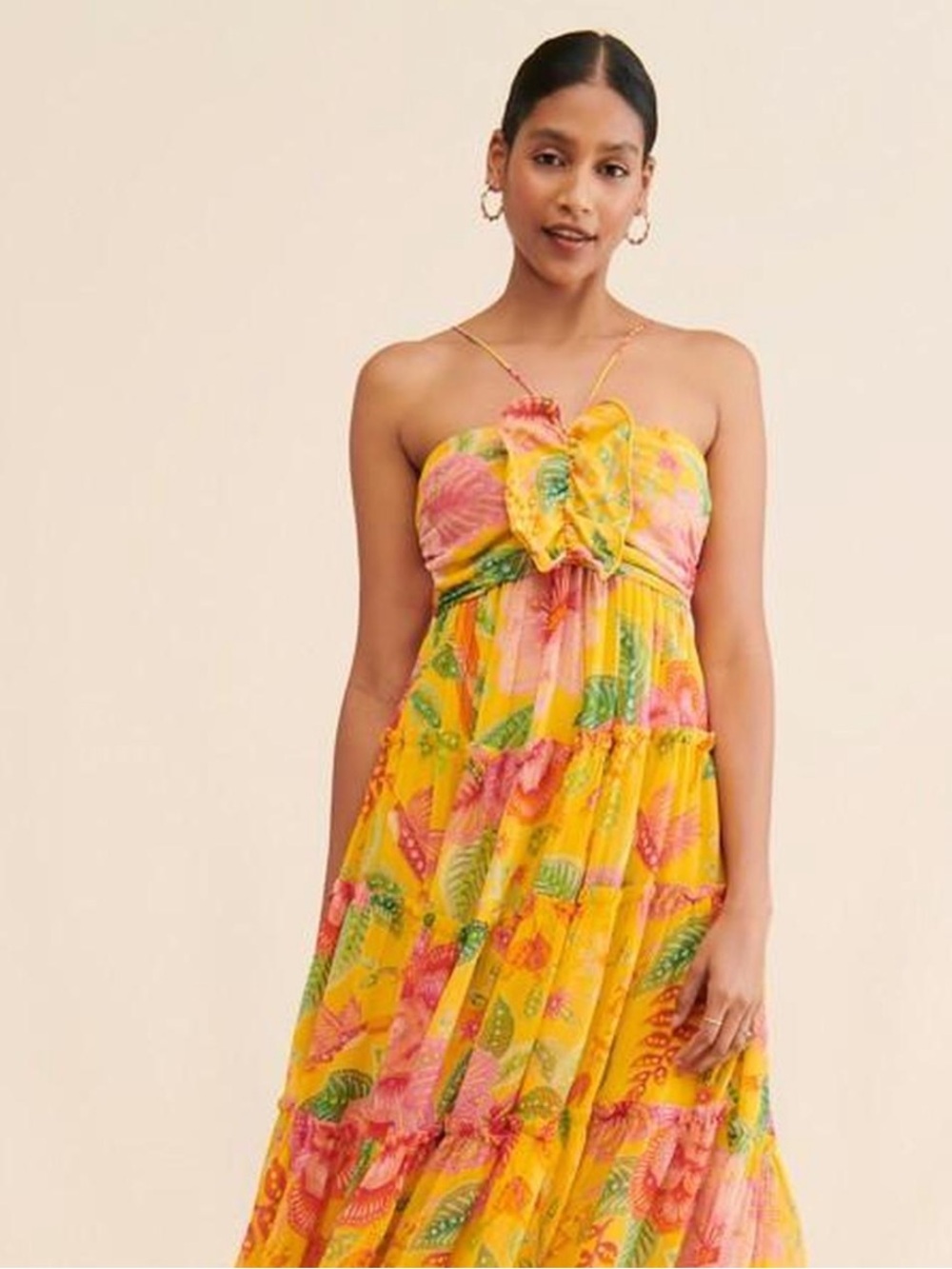 FARM Rio Macaw Bloom Maxi Dress